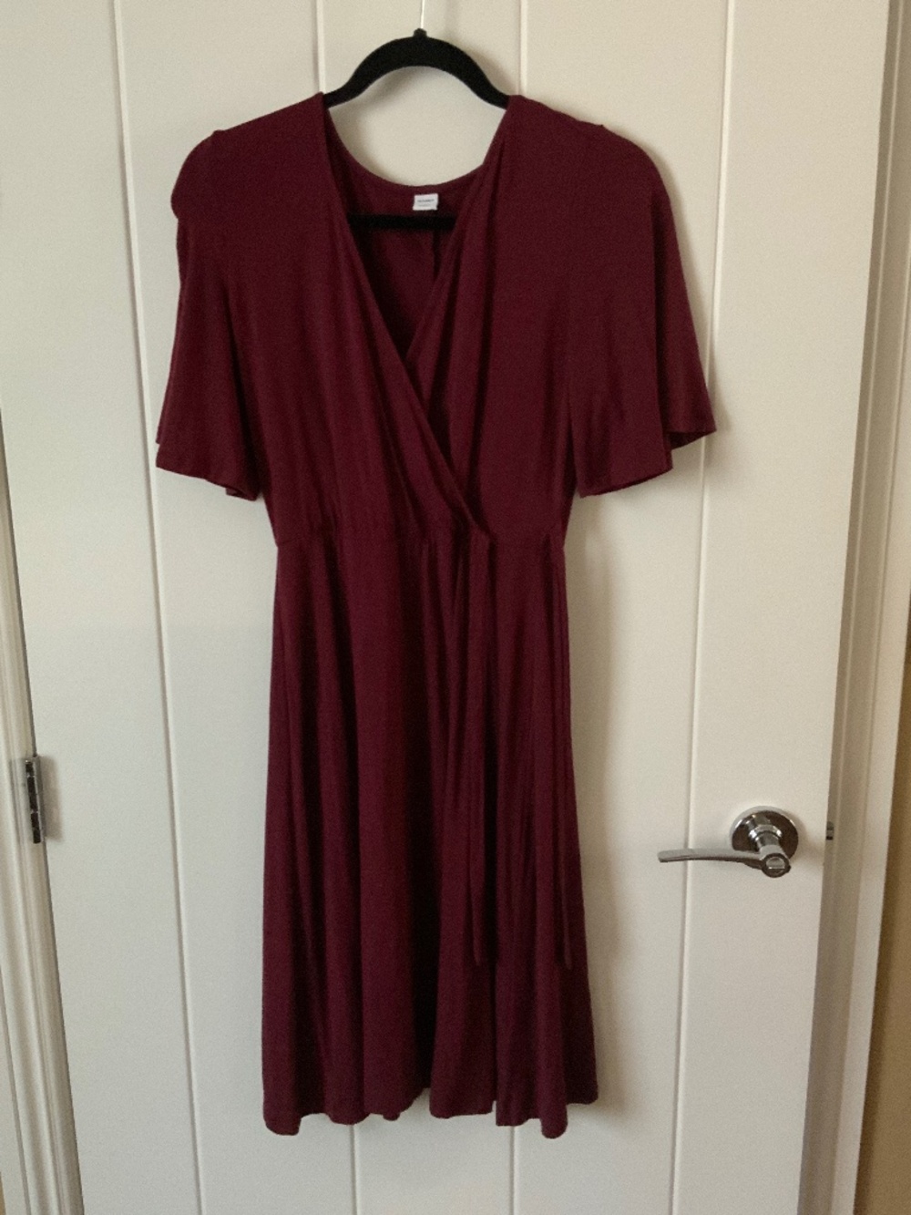 Old Navy Small Burgandy Maroon Dress Soft Fabric